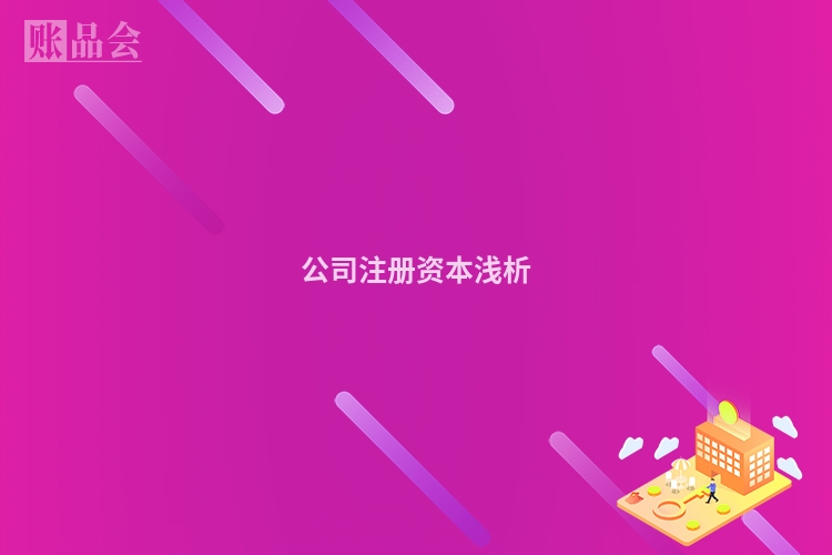 公司注册资本浅析