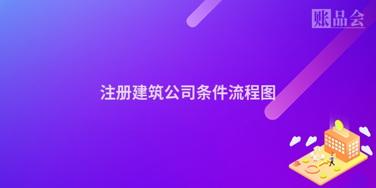 注册建筑公司条件流程图