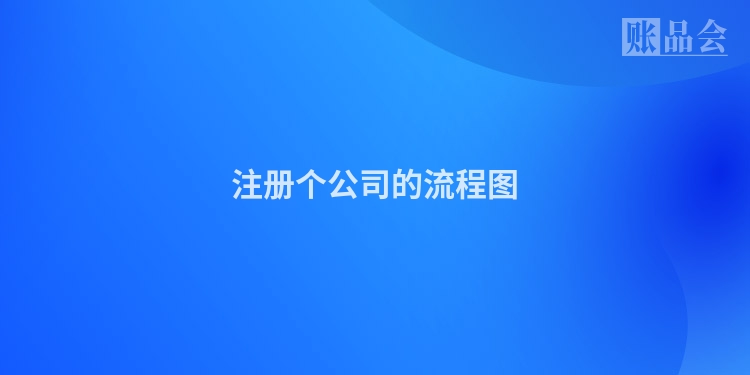注册个公司的流程图
